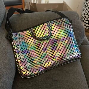 Mermaid laptop bag like new